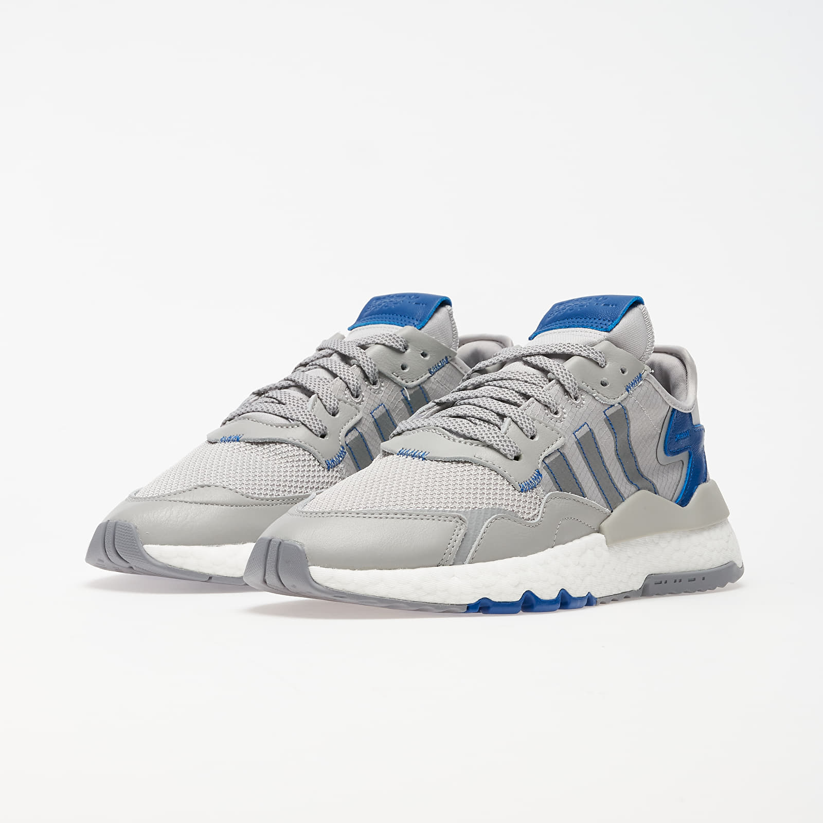 Meeste kingad adidas Nite Jogger Grey Two/ Grey Three/ Collegiate Royal