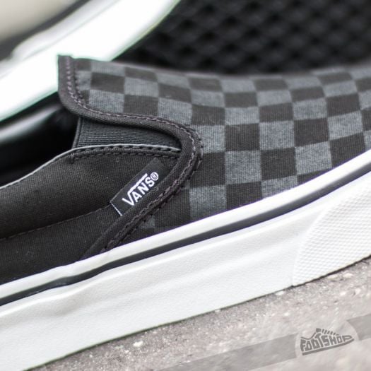 Mens grey checkered on sale vans