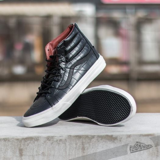 Vans sk8 outlet croc leather