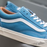 Vans old store skool leather blue