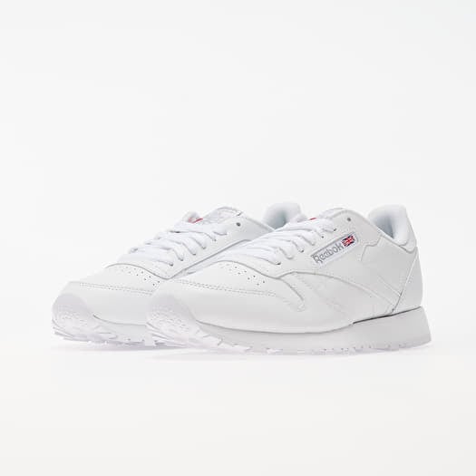 All white reebok classics mens discount