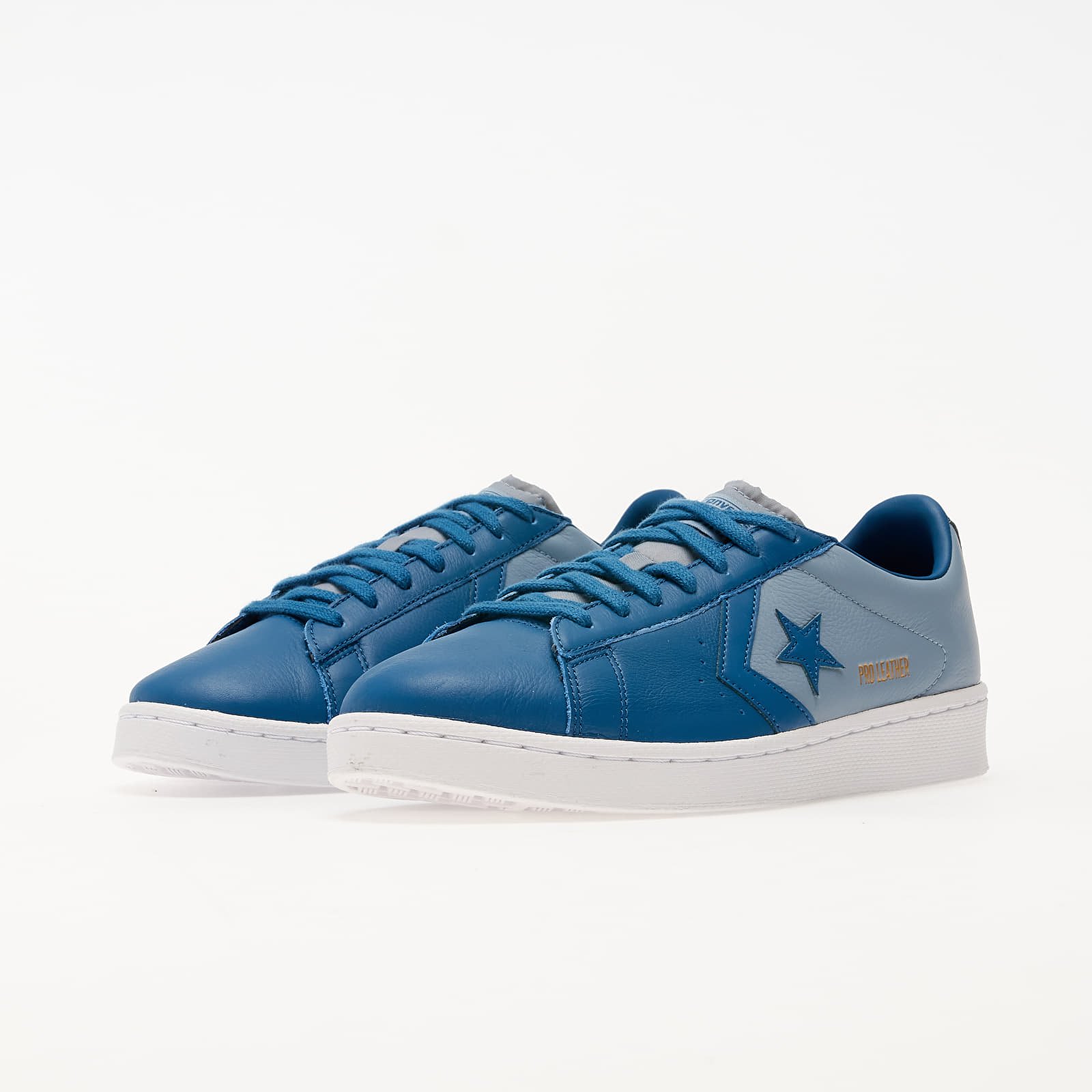 Men s shoes Converse Pro Leather OX Court Blue Blue Slate White
