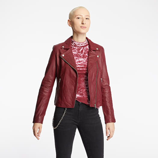 Selected femme marlen leather jacket top