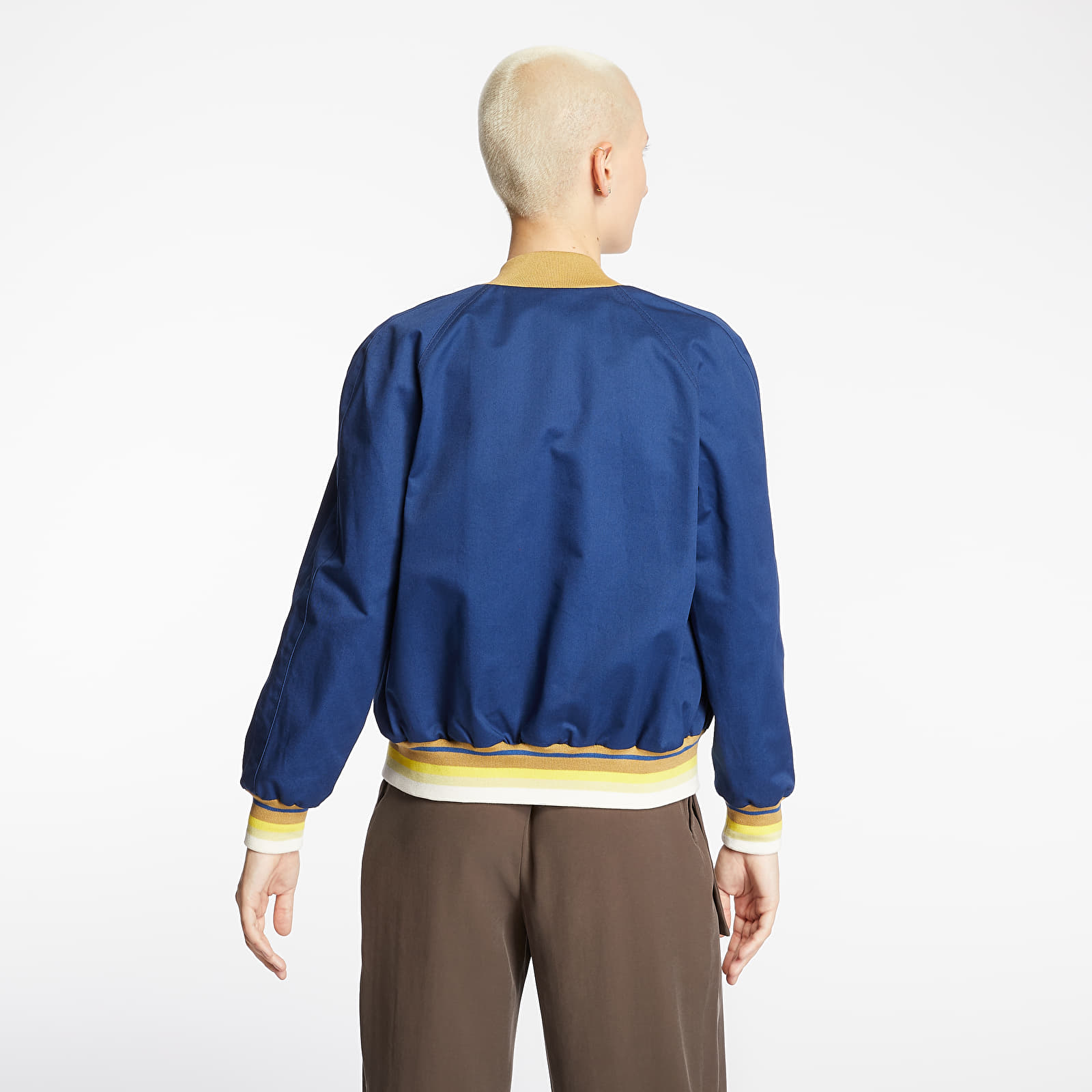 Якета MAISON KITSUNÉ Plain Teddy Jacket Blue