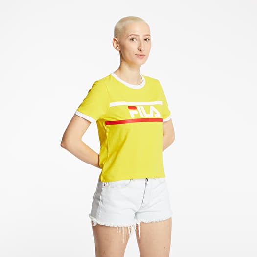 Fila shirt store womens yellow