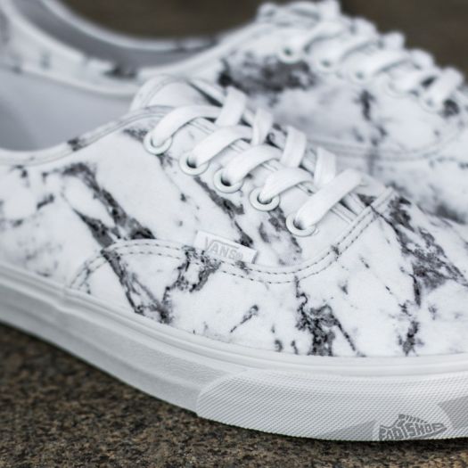 Vans marble white hot sale
