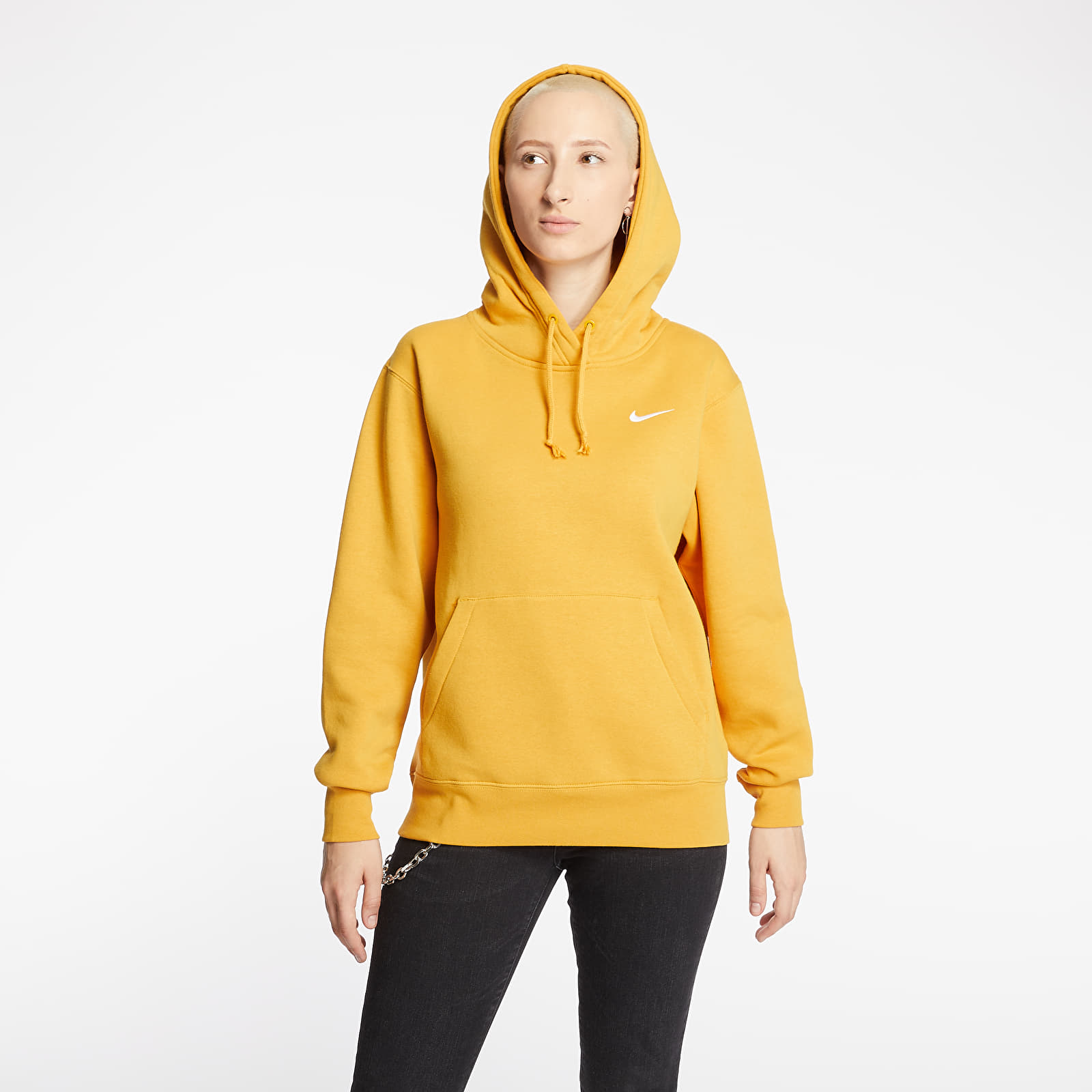 Nike fleece trend hoodie clearance