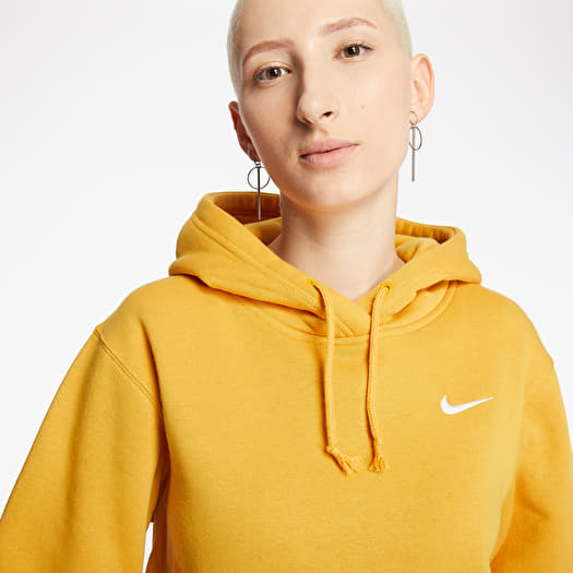 Yellow nike discount hoodie womens