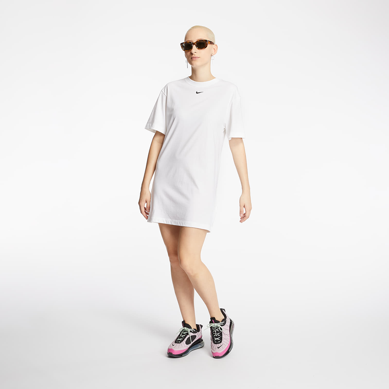 Rochii Nike Sportswear Essential Dress White/ Black