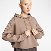 adidas Cropped Hoodie Trace Brown
