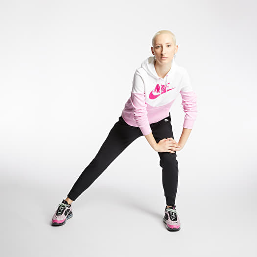 nike heritage hoodie pink