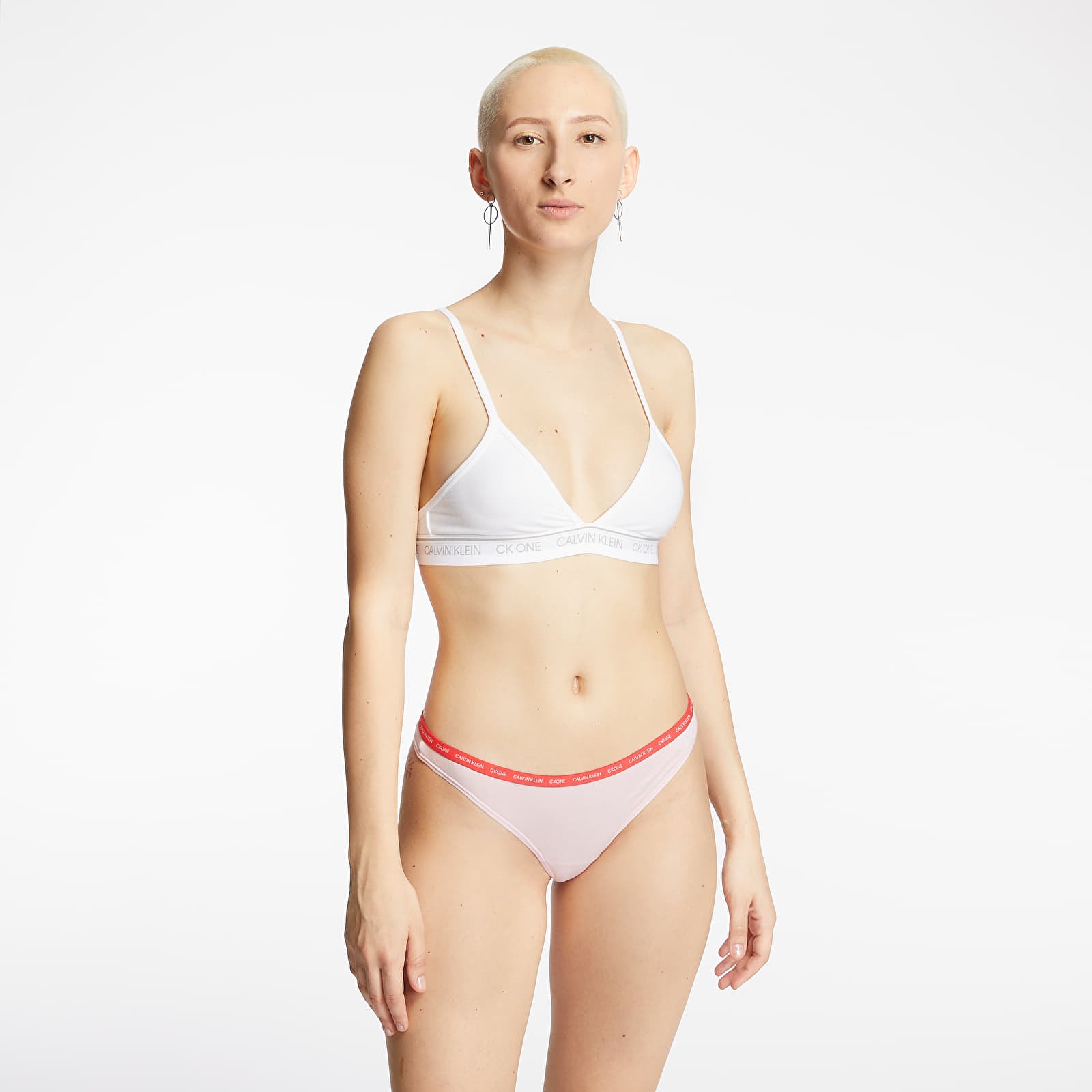 Underwear Calvin Klein 2Pack Thongs Bubble Gum/ Star Cluster