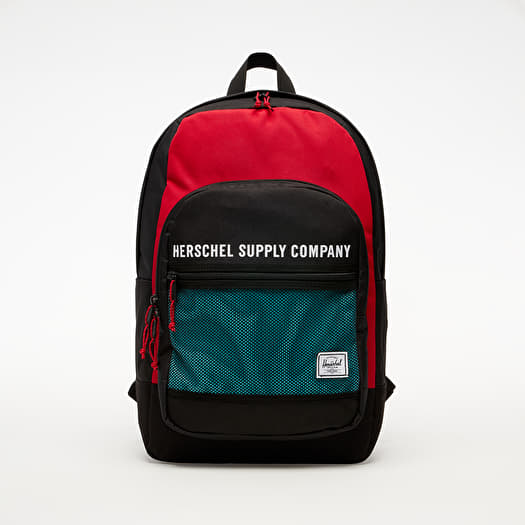 Herschel backpack blue and red on sale