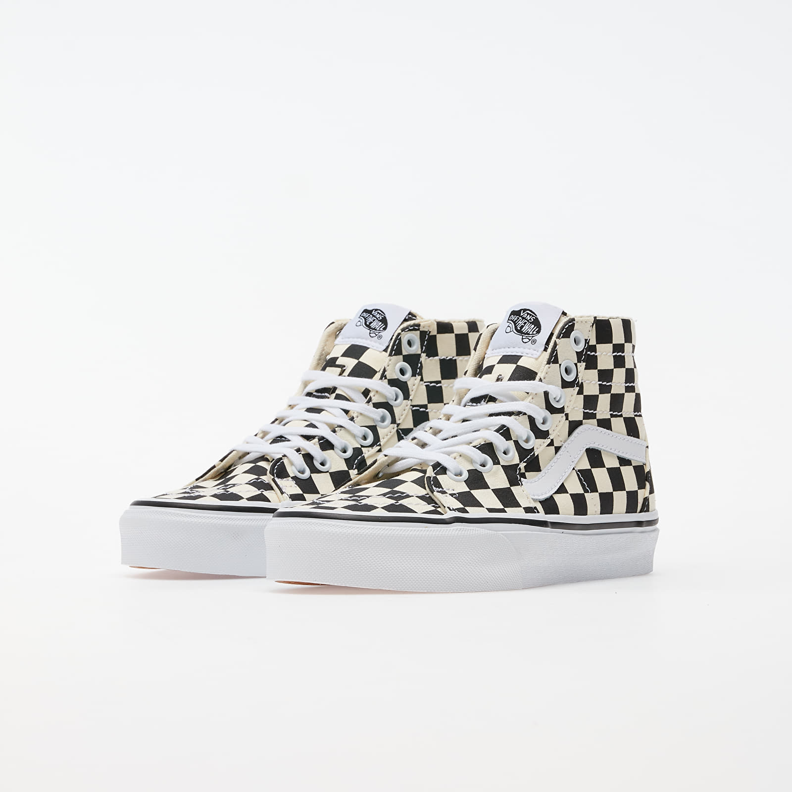 Checker high sales top vans