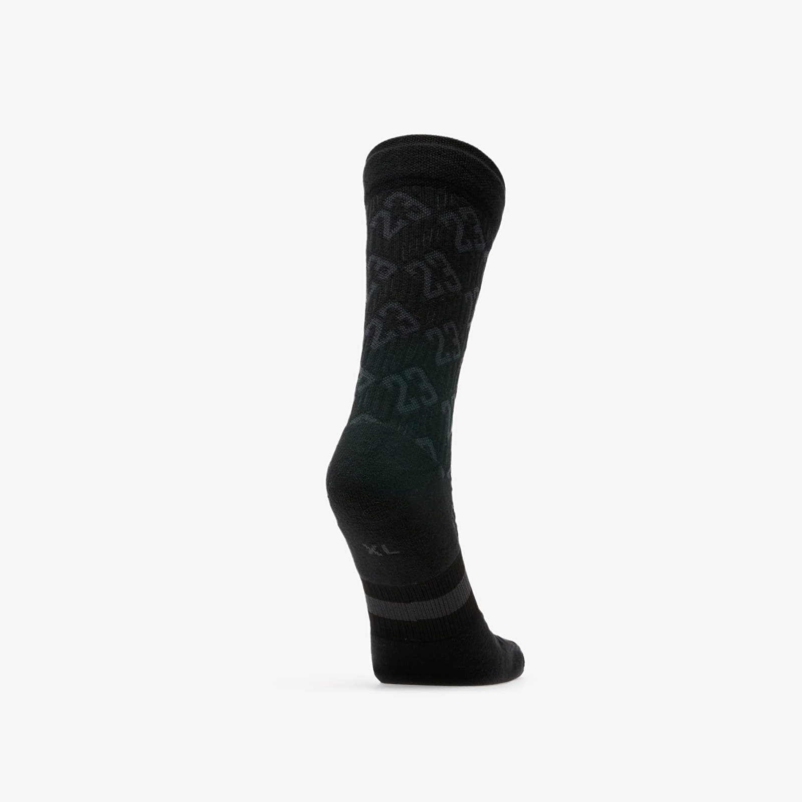 Socks Jordan Legacy 2 Pair AOP Crew Socks Black/ Anthracite