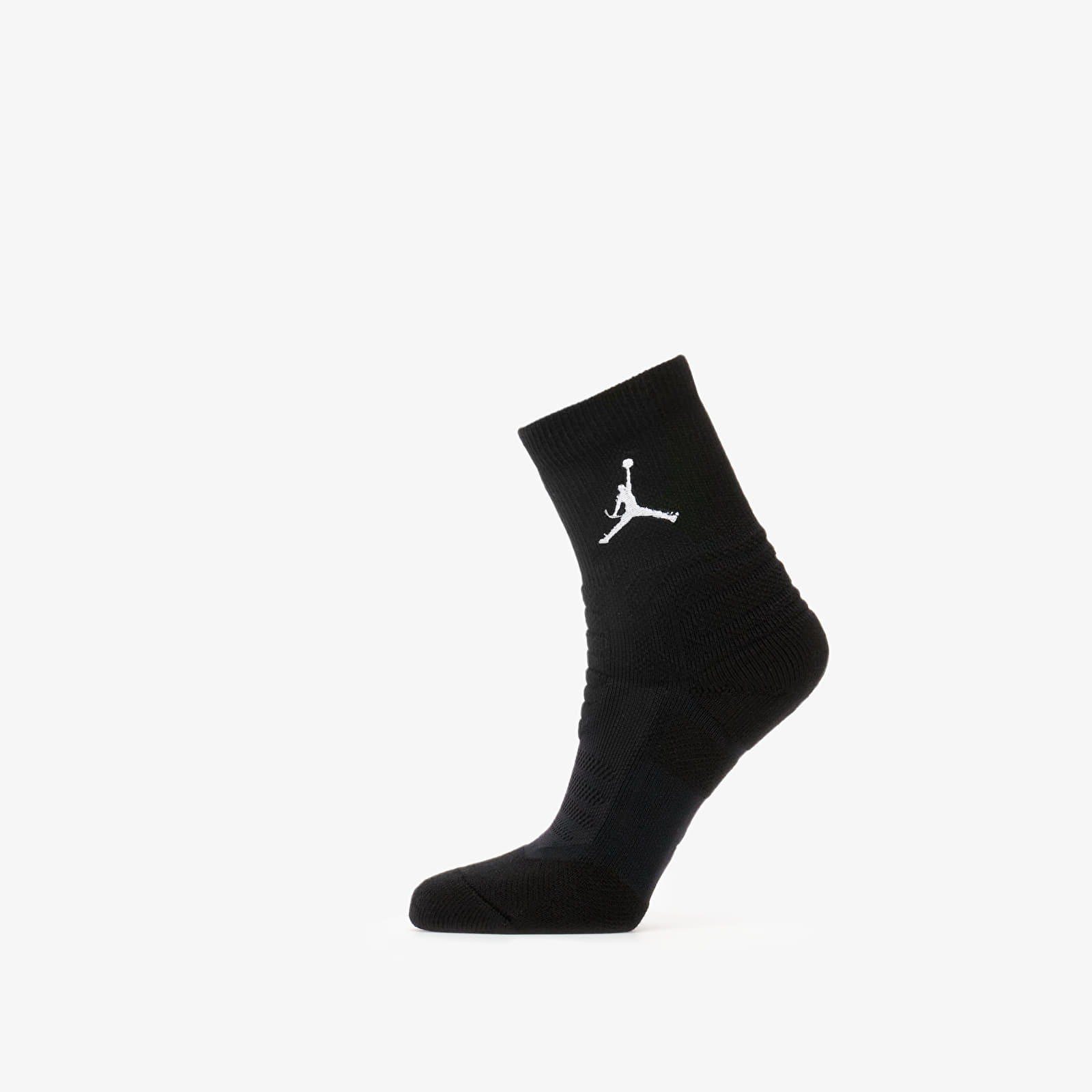 Ponožky Jordan Flight Ankle Socks Black/ White