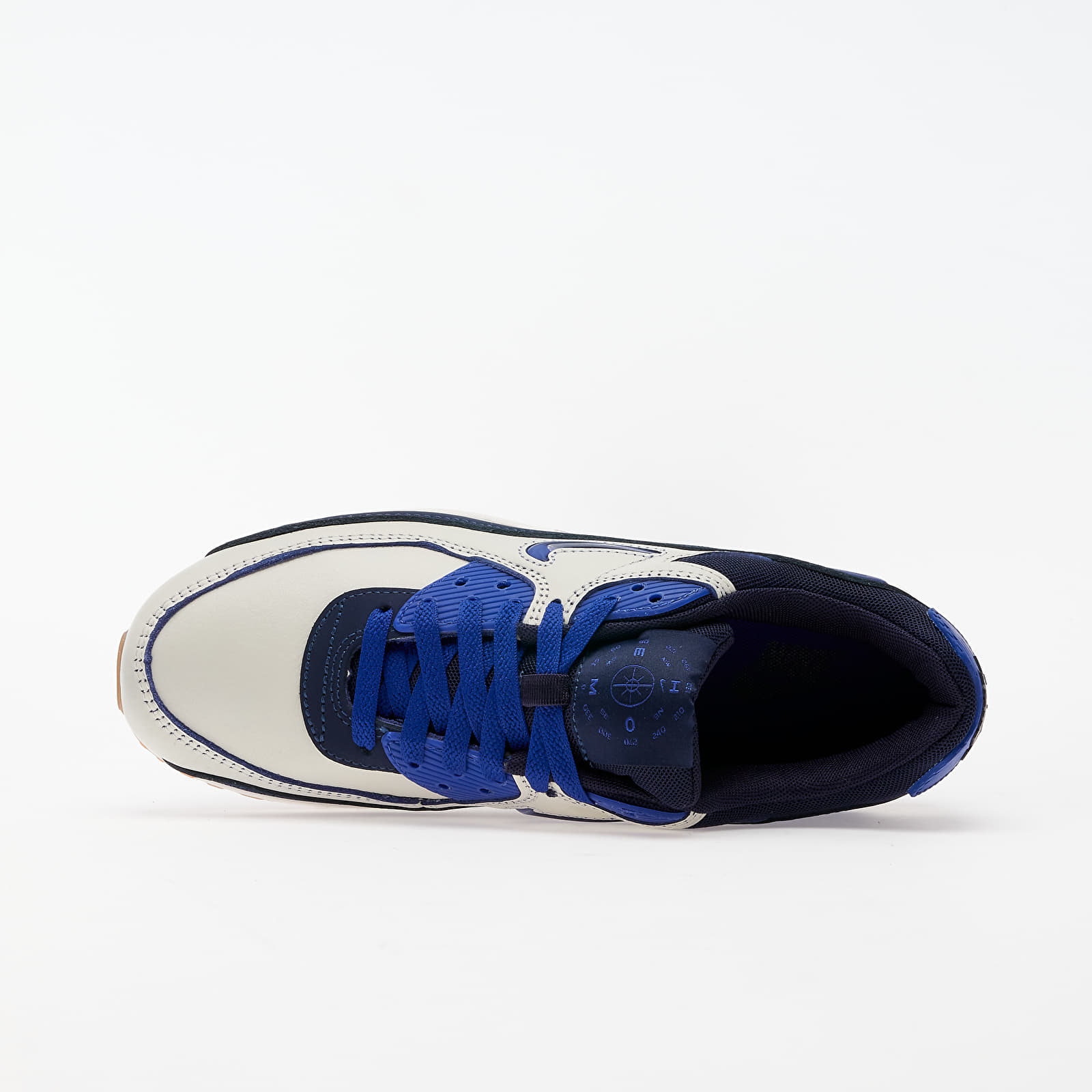 Herenschoenen Nike Air Max 90 Premium Sail/ Concord-Blackened Blue