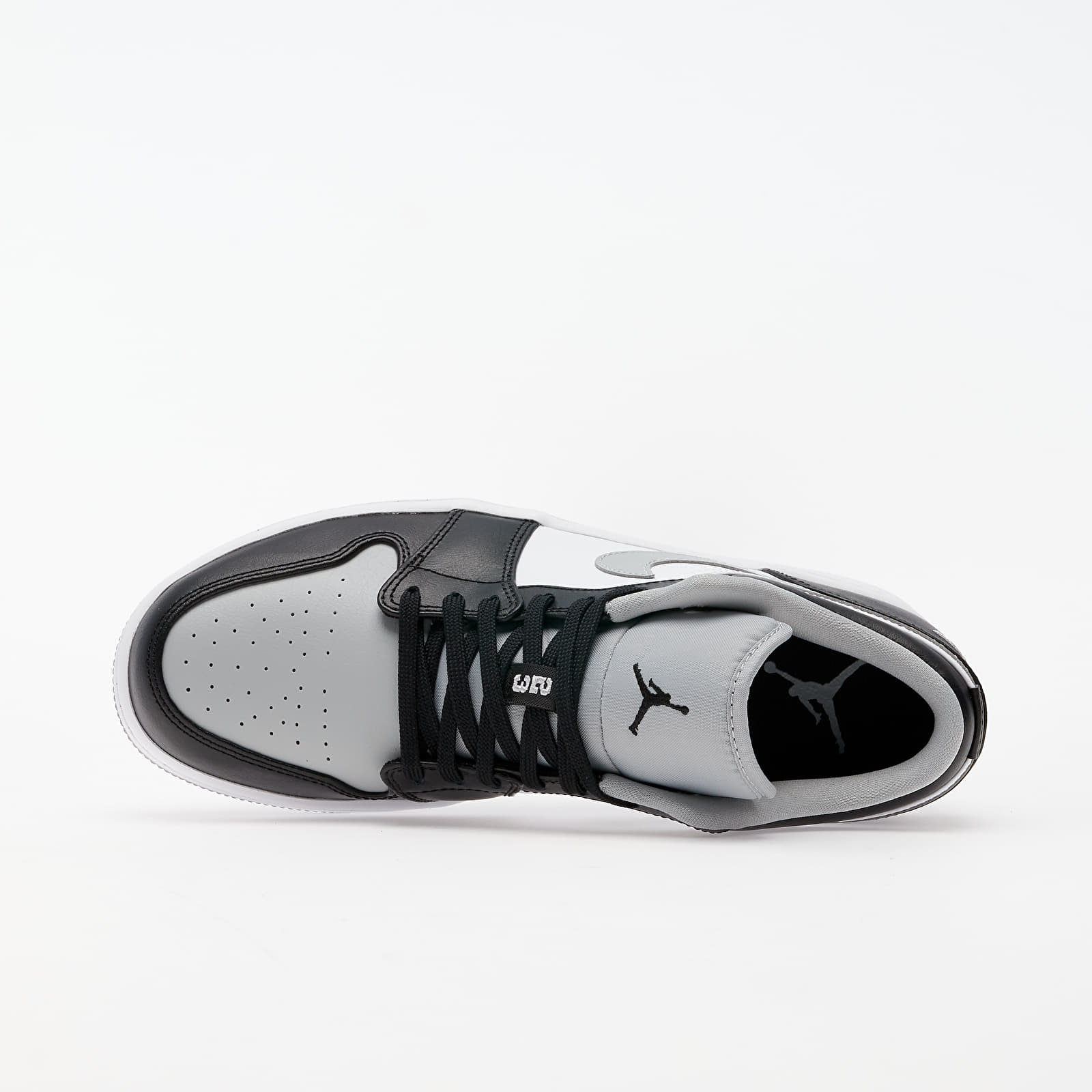 Férfi cipők Jordan Air 1 Low Black/ Black-Lt Smoke Grey-White