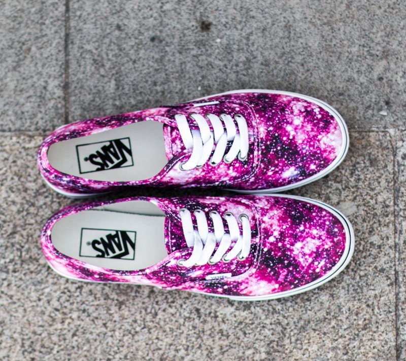 Damen Sneaker und Schuhe Vans Authentic Lo Pro Cosmic Cloud Black Coral Footshop