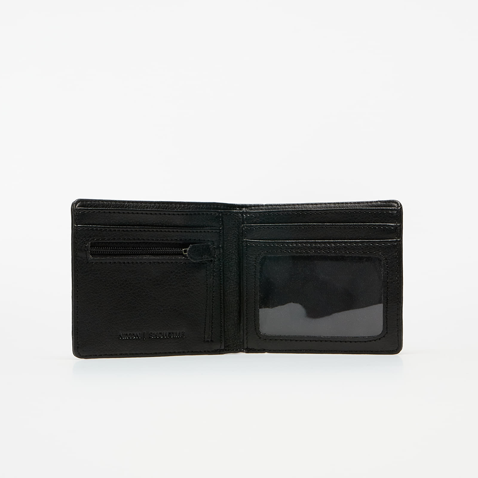 Portafogli Nixon Showtime Bi-Fold ID Zip Wallet All Black