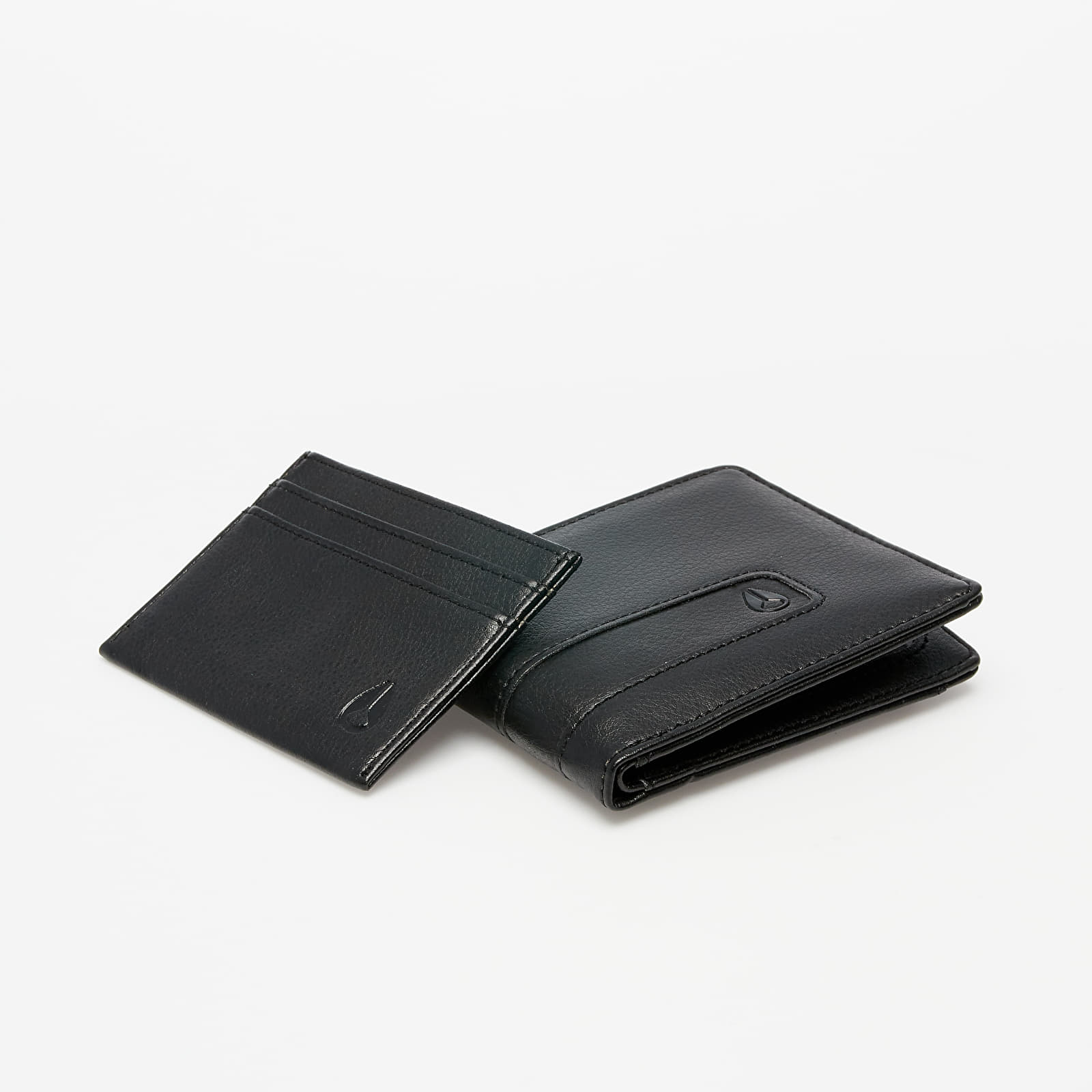 Portafogli Nixon Showtime Bi-Fold ID Zip Wallet All Black