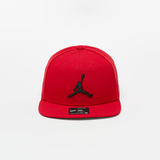 Caps Jordan Pro Jumpman Snapback Gym Red Black Footshop