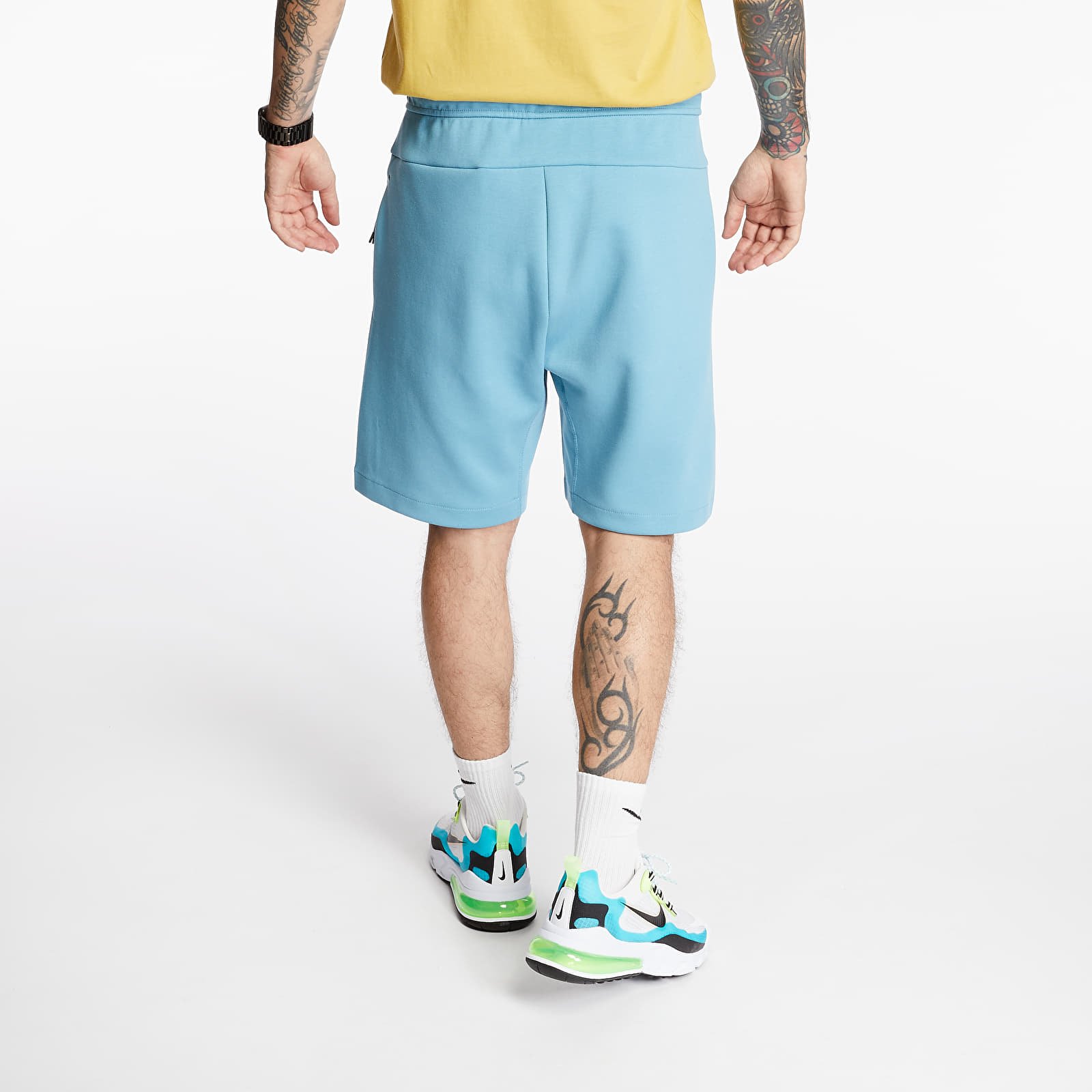 Pantaloncini Nike Sportswear Tech Fleece Shorts Cerulean/ Black