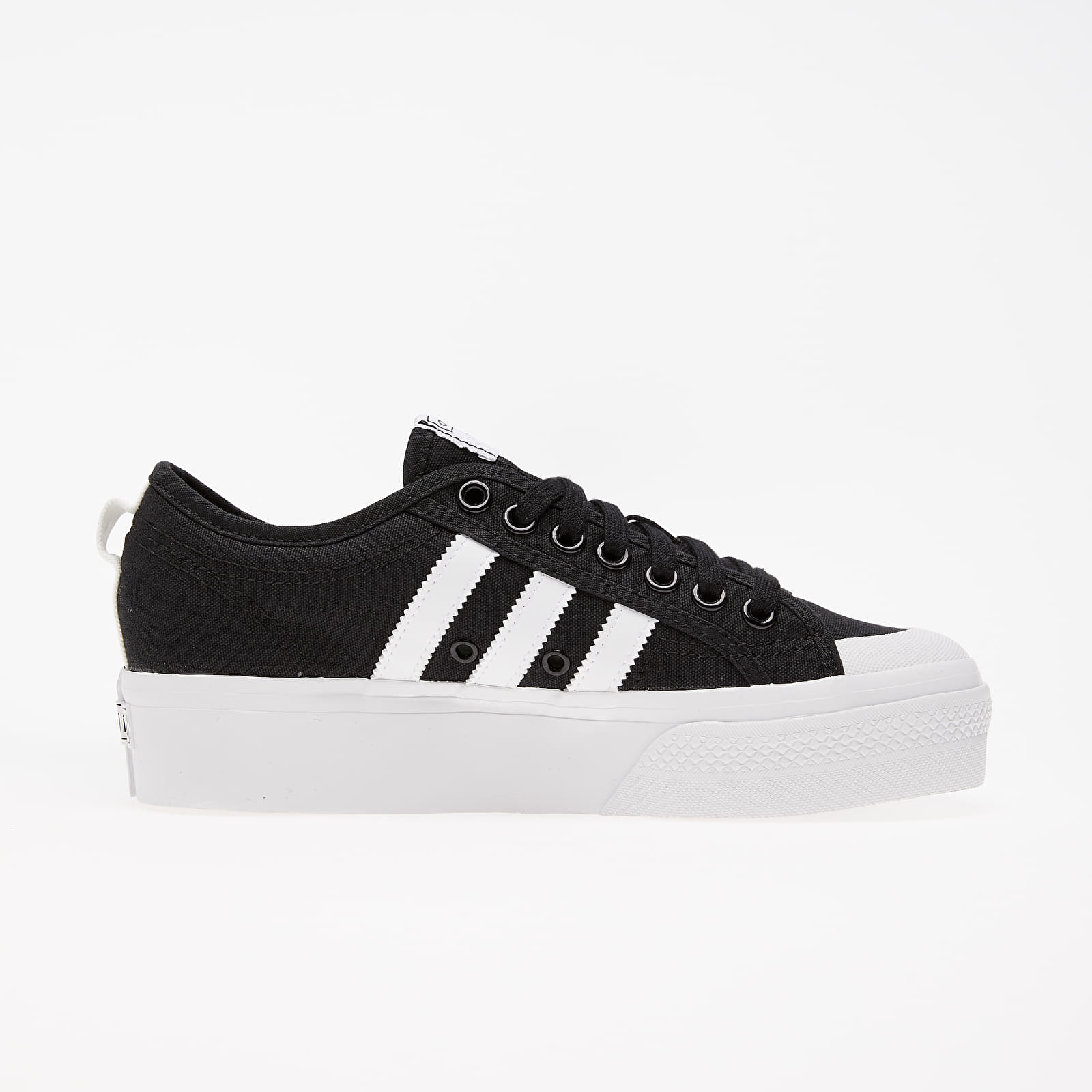 Women's shoes adidas Nizza Platform W Core Black/ Ftw White/ Ftw White