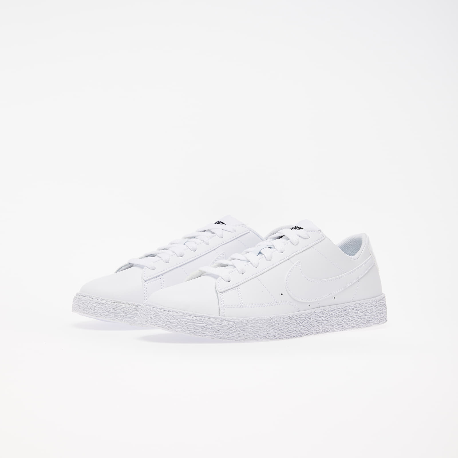 Gyerek sneakerek and cipők Nike Blazer Low (GS) White/ White-Black