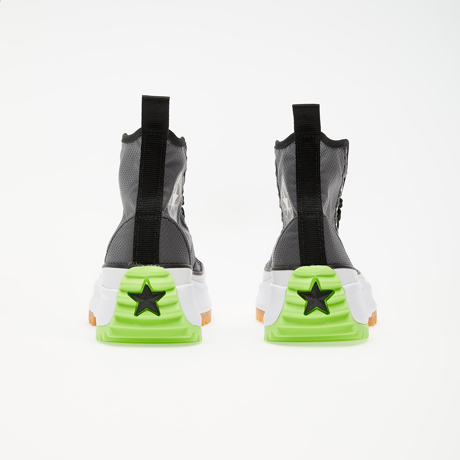 Women's shoes Converse Run Star Hike Hi Black/ White/ Ghost Green
