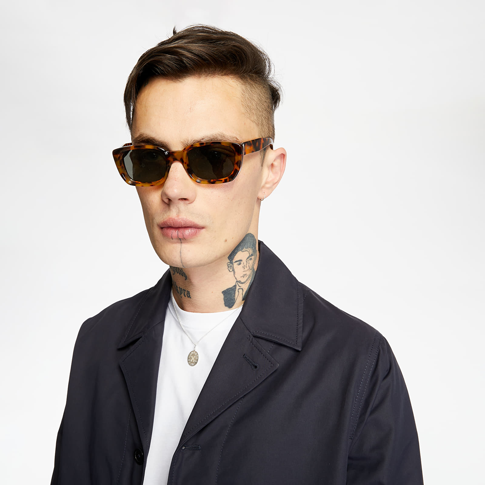 Koszule Norse Projects Mads 60/40 Cotton Nylon Shirt Dark Navy