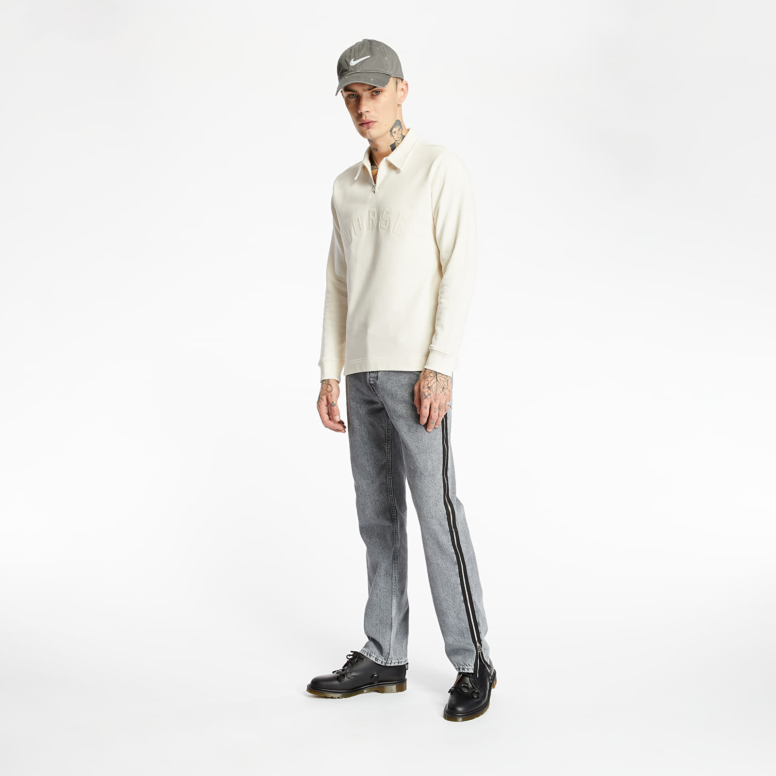 Norse projects jorn half zip sweatshirt outlet