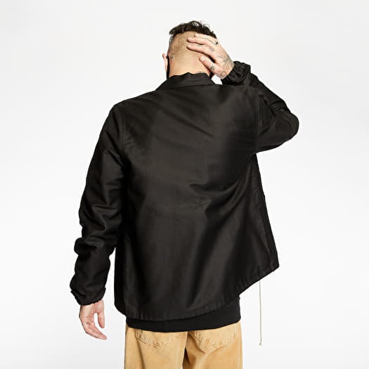 Jackets Rick Owens DRKSHDW Snap Front Jacket Black | Footshop