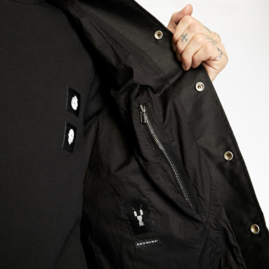 Jackets Rick Owens DRKSHDW Snap Front Jacket Black | Footshop
