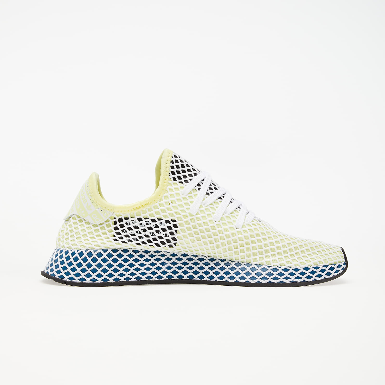 Férfi cipők adidas Deerupt Runner Yellow Tint/ Ftw White/ Legend Marine |  Footshop