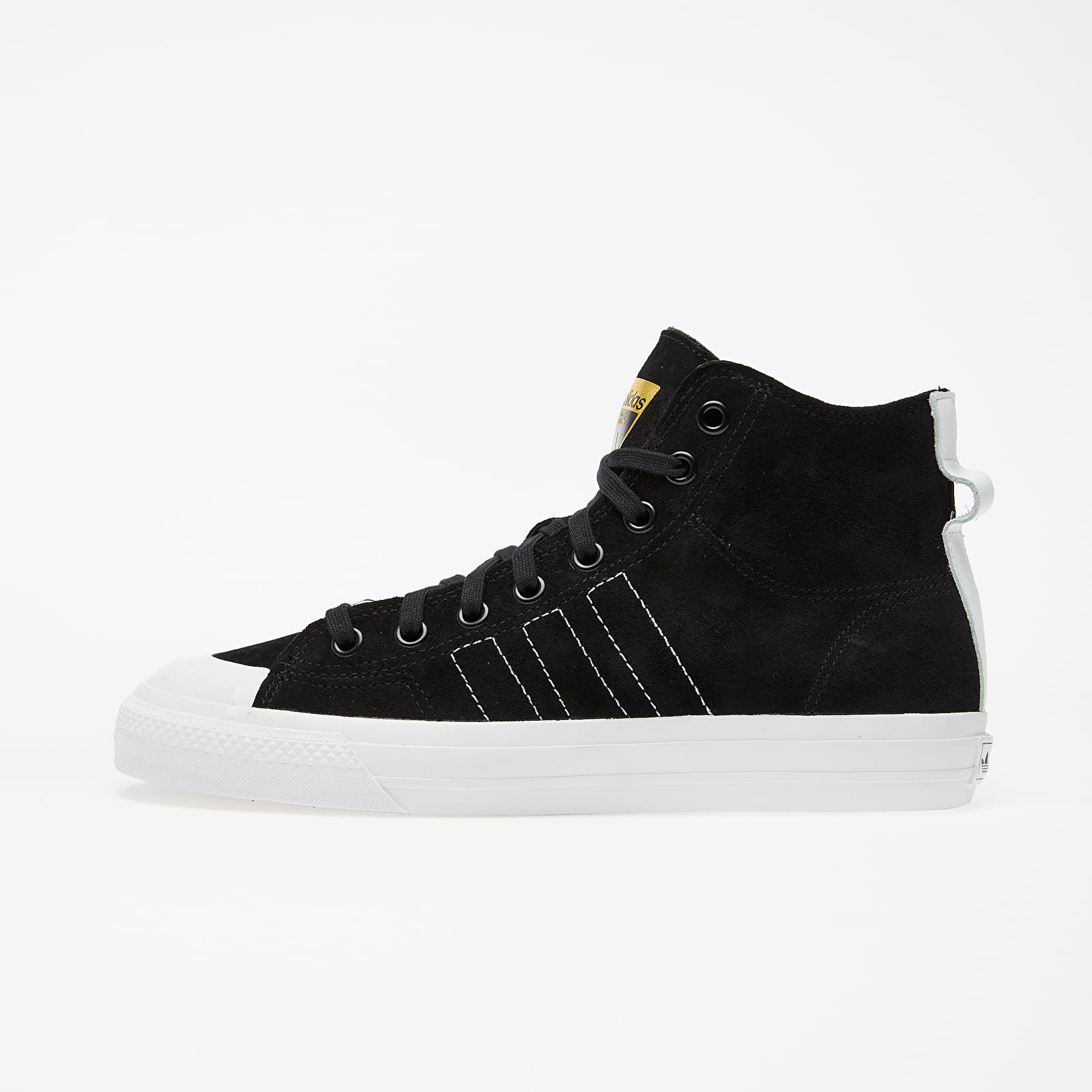 Sko til mænd adidas Nizza Hi Rf Core Black/ Core Black/ Ftw White
