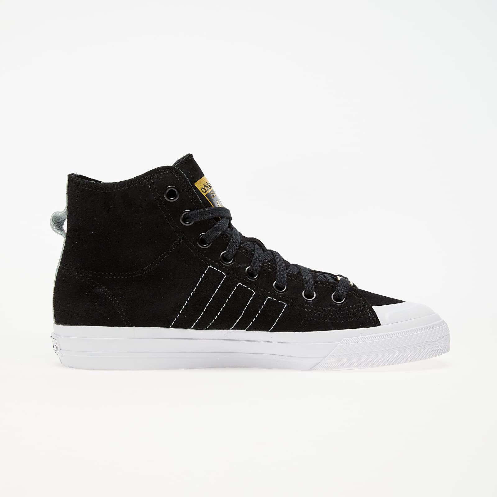 Sko til mænd adidas Nizza Hi Rf Core Black/ Core Black/ Ftw White