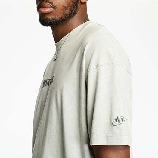 nike washed grey t shirt
