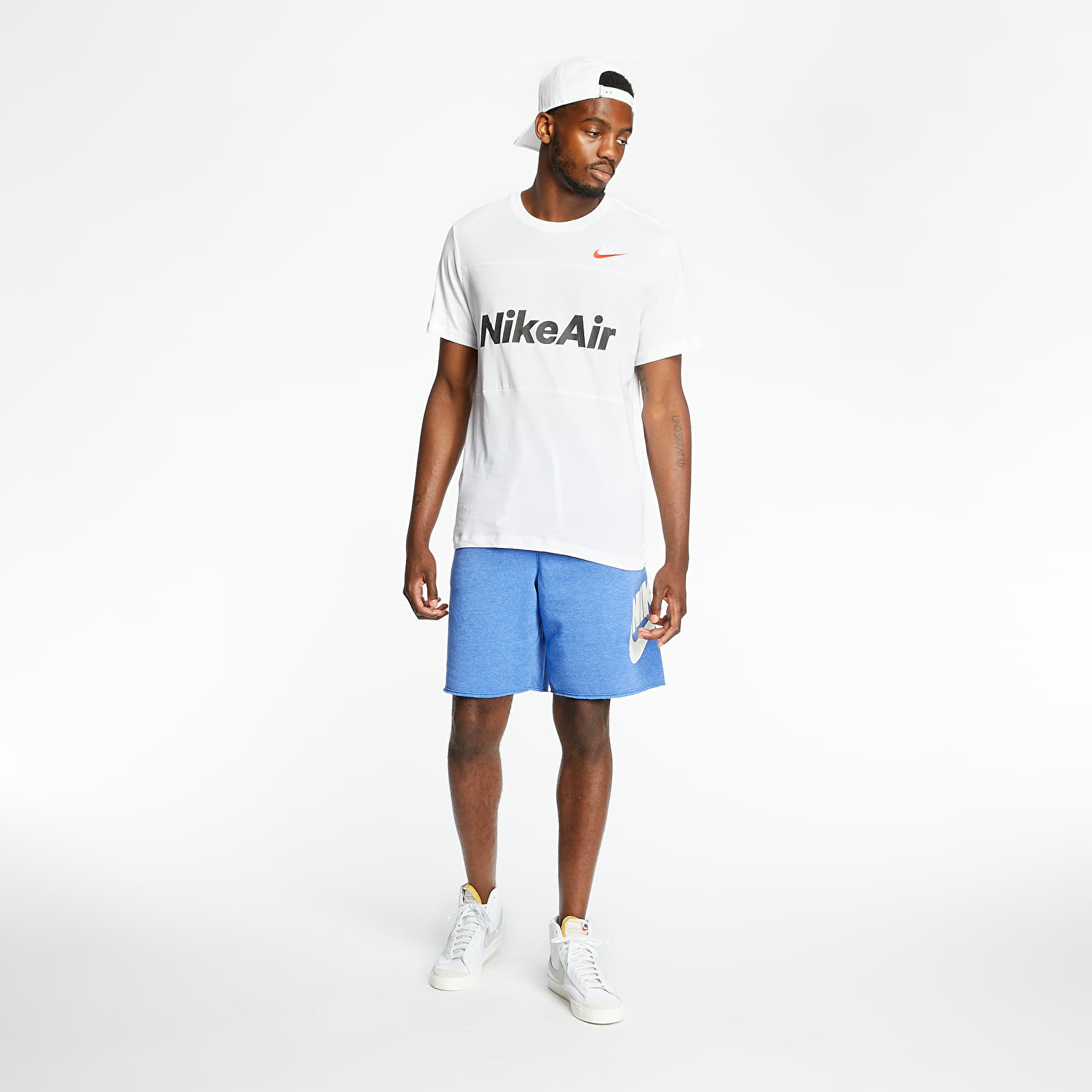 Shorts Nike Sportswear SCE Ft Alumni Shorts Game Royal/ Htr/ Sail/ Sail
