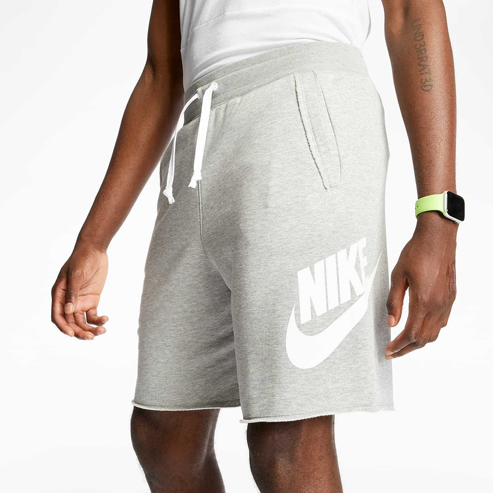 Shorts Nike Sportswear SPE Short Ft Alumni DK Grey Heather/ DK Grey Heather/ White