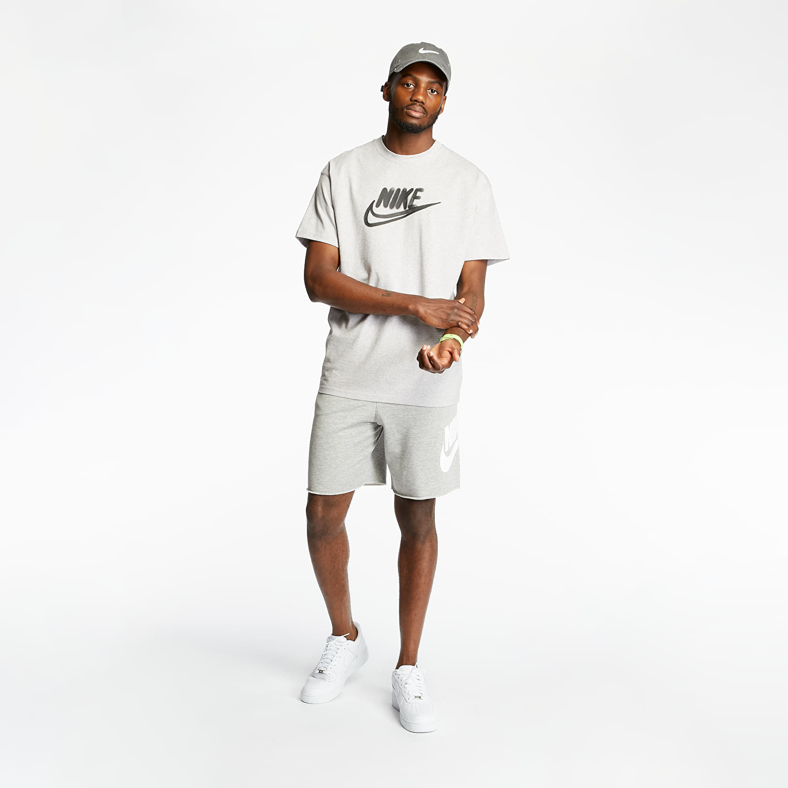 Shorts Nike Sportswear SPE Short Ft Alumni DK Grey Heather/ DK Grey Heather/ White