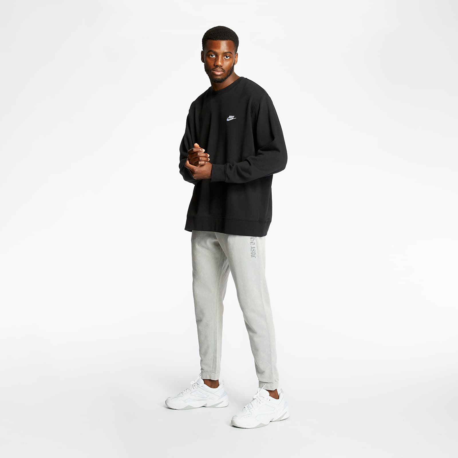 Pantalones Nike Sportswear Just Do It Wash Pants Lt Smoke Grey/ Lt Smoke Grey