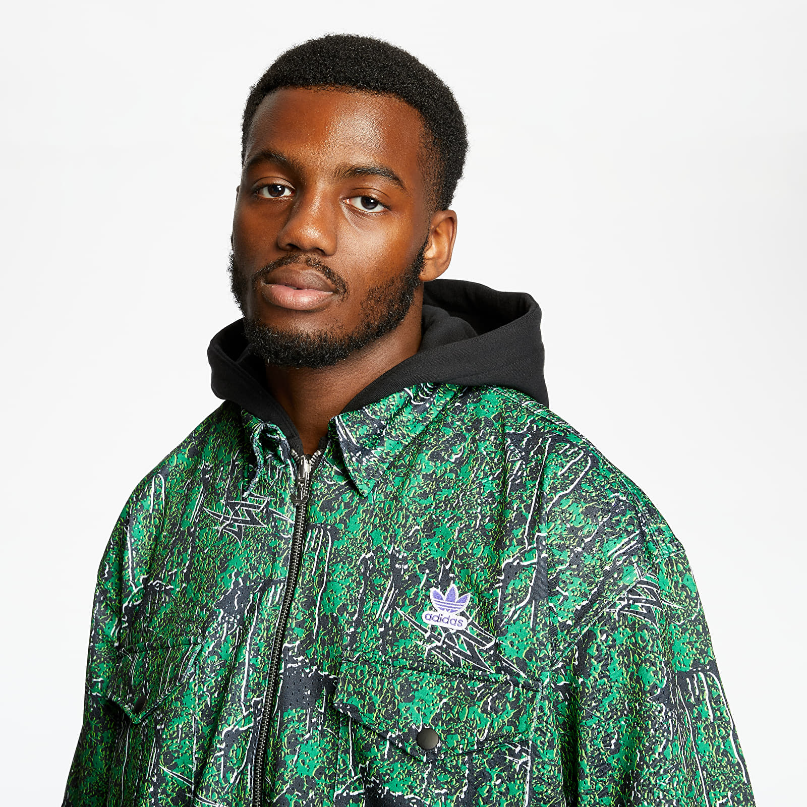 Hanorace adidas x Sankuanz Shirt Hoodie Black