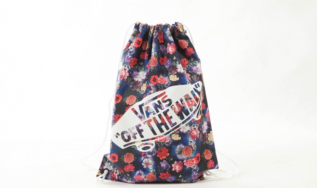 Gymsaker Vans Benched Novelty Bag Galaxy Floral