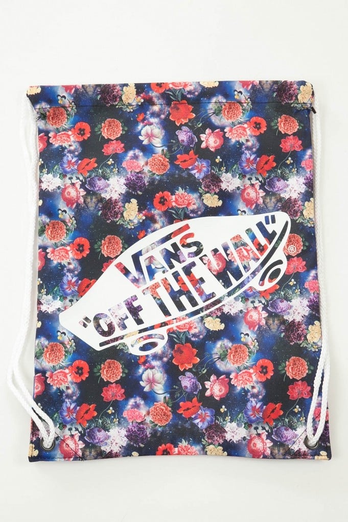 Gymsaker Vans Benched Novelty Bag Galaxy Floral