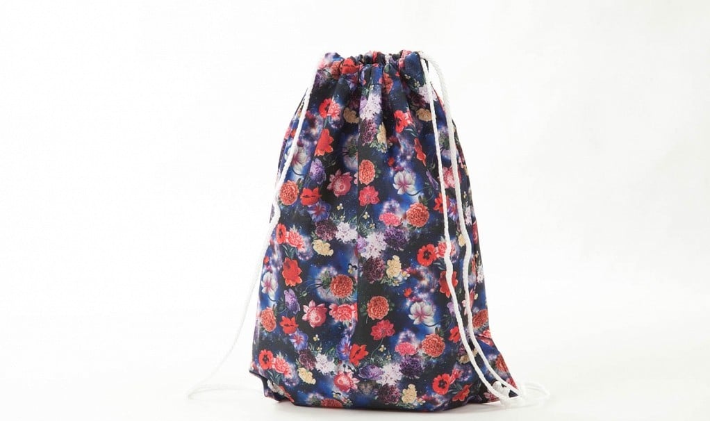 Gymsaker Vans Benched Novelty Bag Galaxy Floral