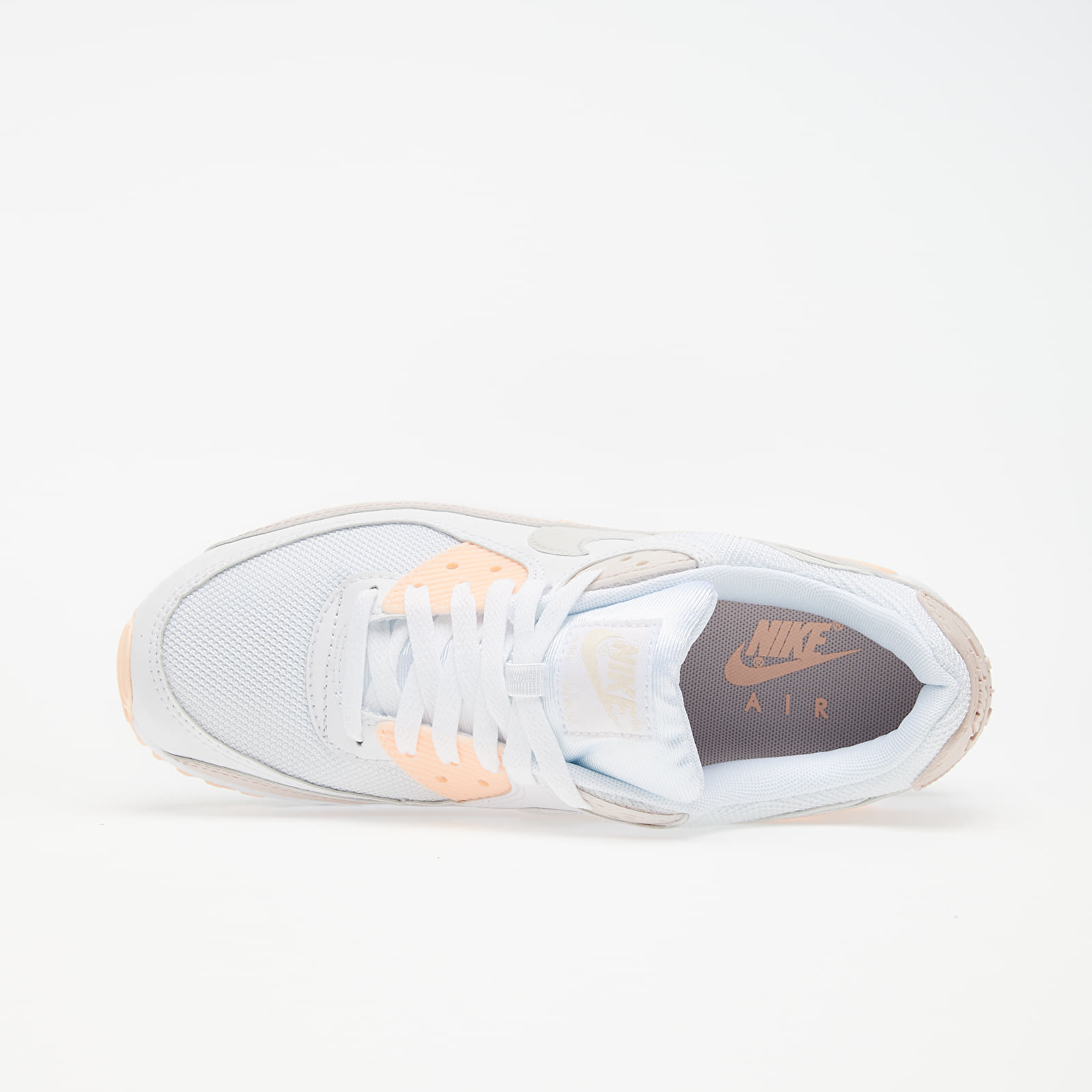 Zapatillas mujer Nike W Air Max 90 White/ Platinum Tint-Barely Rose