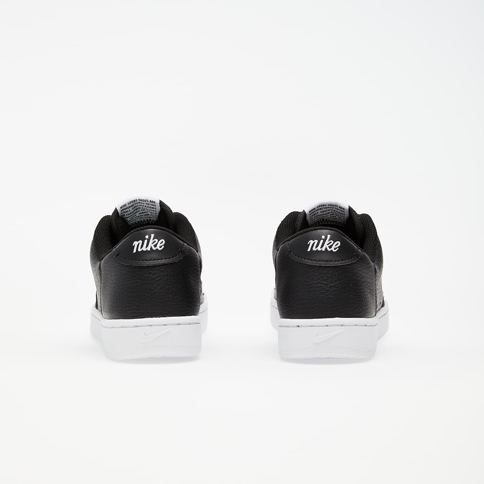 Women's shoes Nike Wmns Court Vintage Premium Black/ White-Total Orange