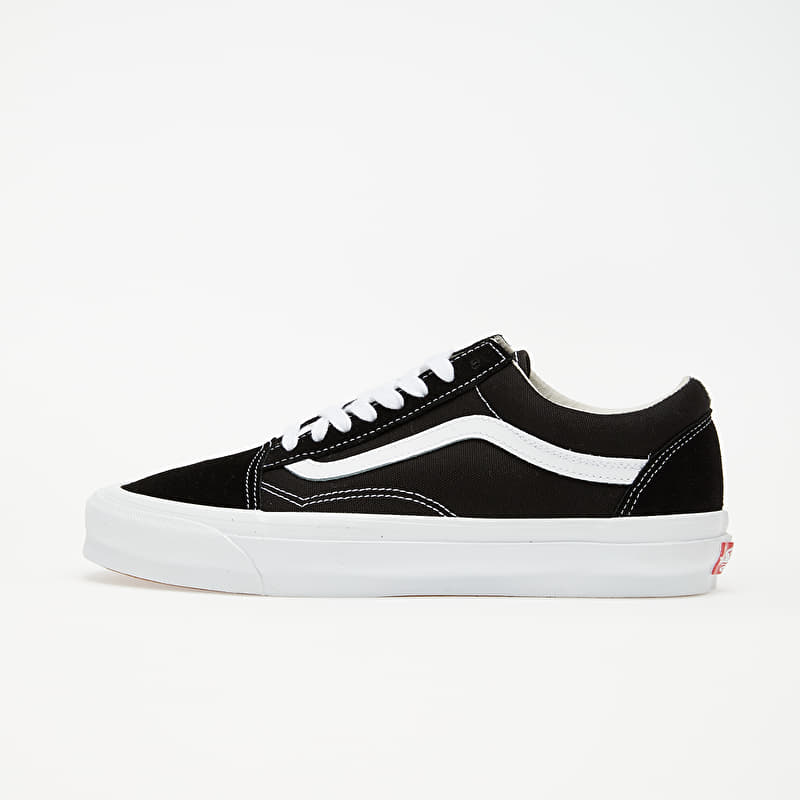 Vans Vault OG Old Skool LX (Suede/ Canvas) Black/ Trwht