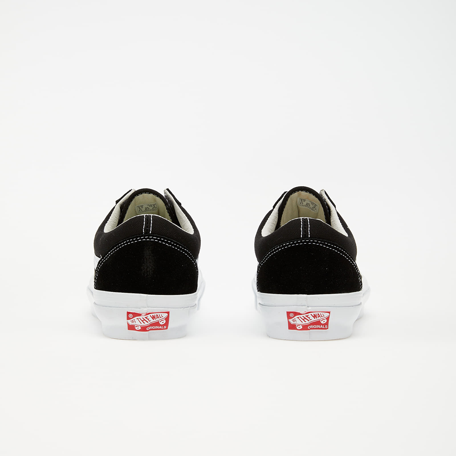 Men's shoes Vans Vault OG Old Skool LX (Suede/ Canvas) Black/ Trwht